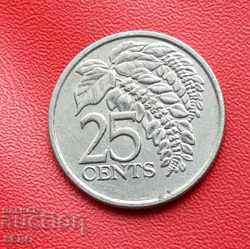 Insulele Trinidad și Tobago - 25 cenți 2012