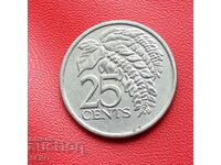 Insulele Trinidad și Tobago - 25 cenți 2012