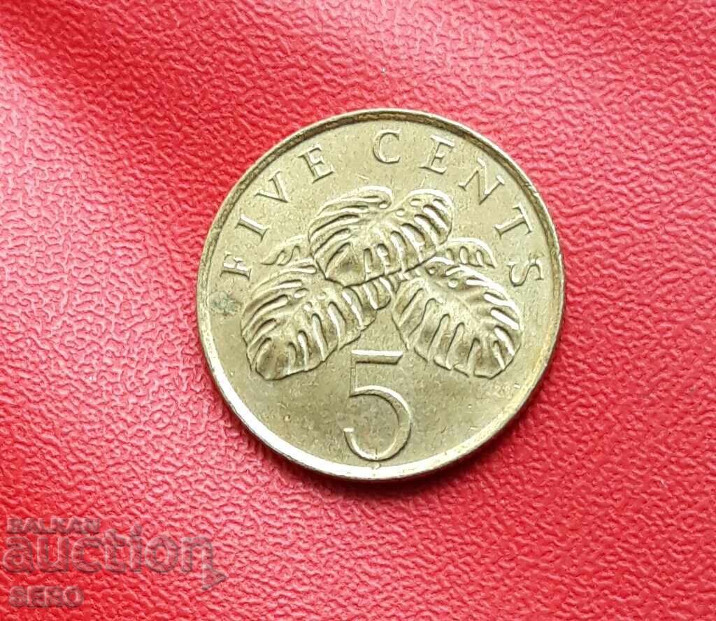 Singapore-5 cents 1995 Singapore-5 cents 1995