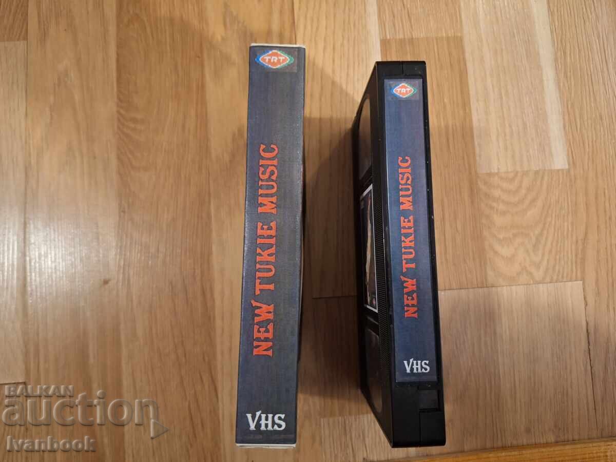 VHS Video Cassette - Turkish Music with price 4.50 BGN | € 2.30