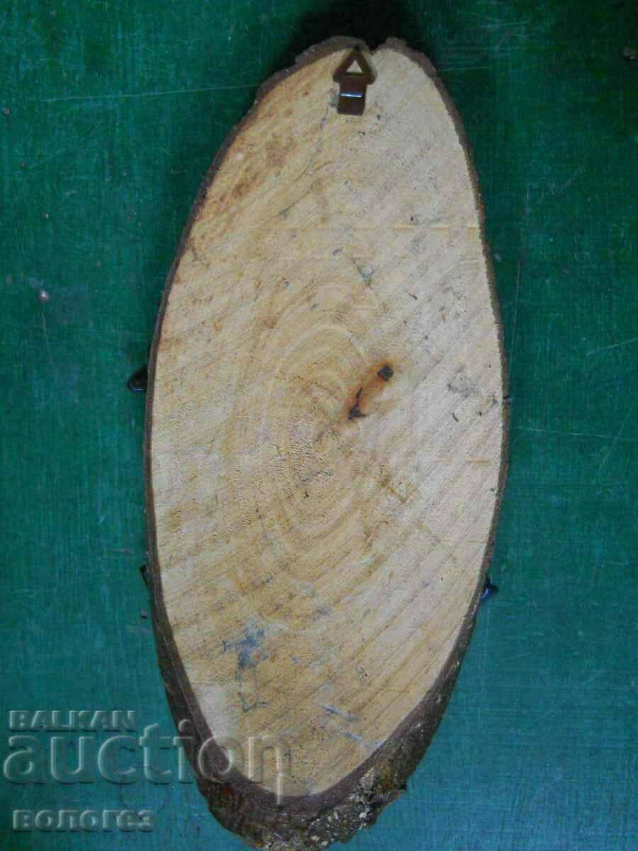 Musicians - Painted panel on wooden base - Germany with price 10.00 BGN | € 5.11