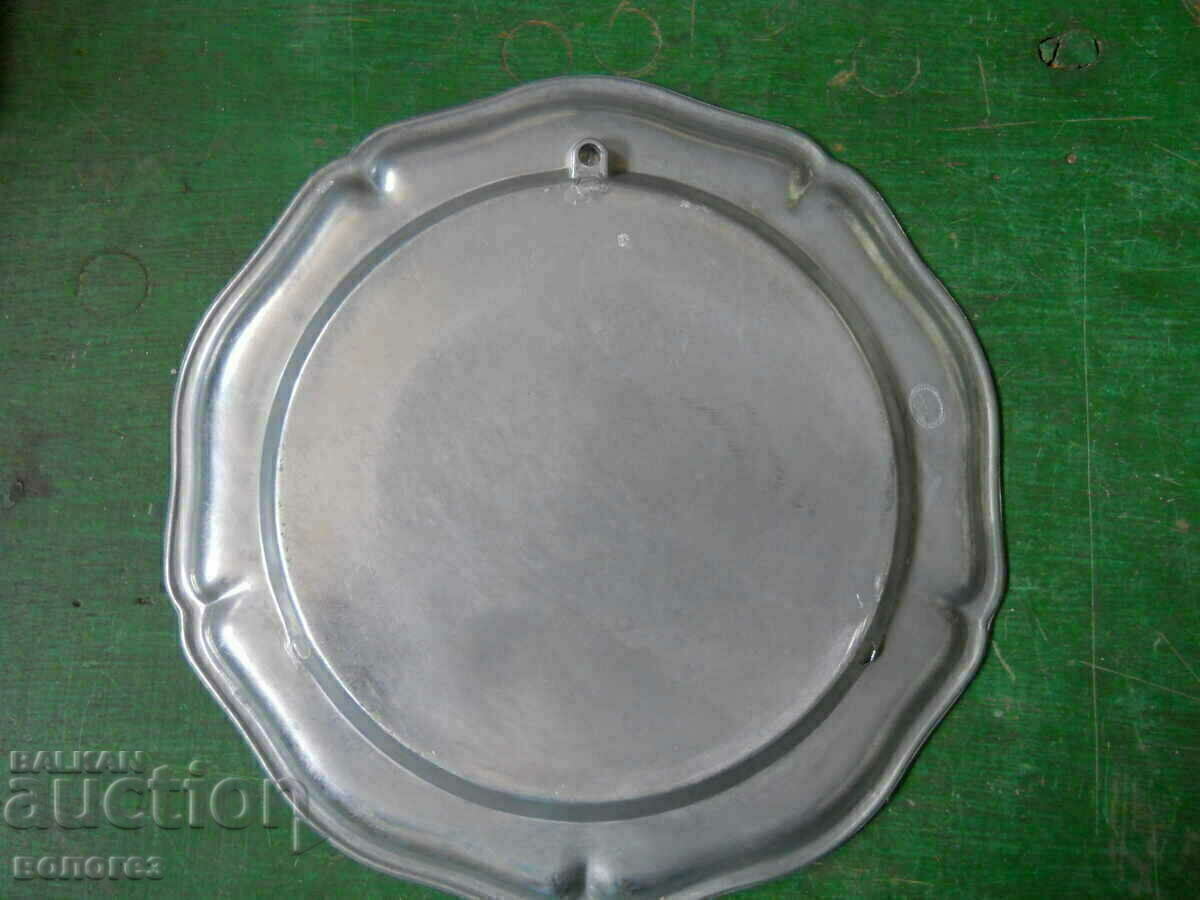 Auction  Metal plate-panel of the Veterans Association - Germany