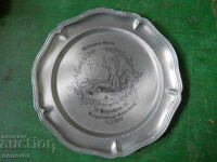 Metal plate-panel of the Veterans Association - Germany