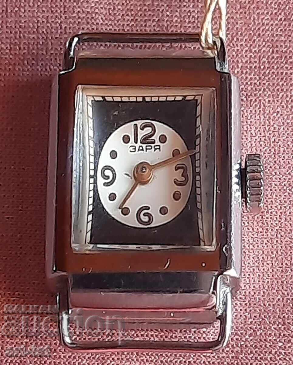 Σπάνιο μοντέλο σοβιετικού χειροποίητου ρολογιού Zaria - 7