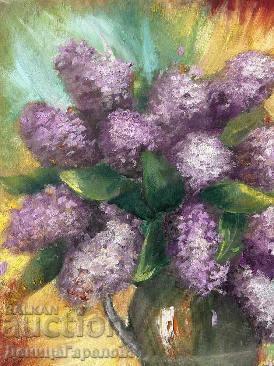 Доставка на Деница Гарелова картина 30/40 ”Езикът на цветовете” Доставка на Деница Гарелова картина 30/40 ”Езикът на цветовете”