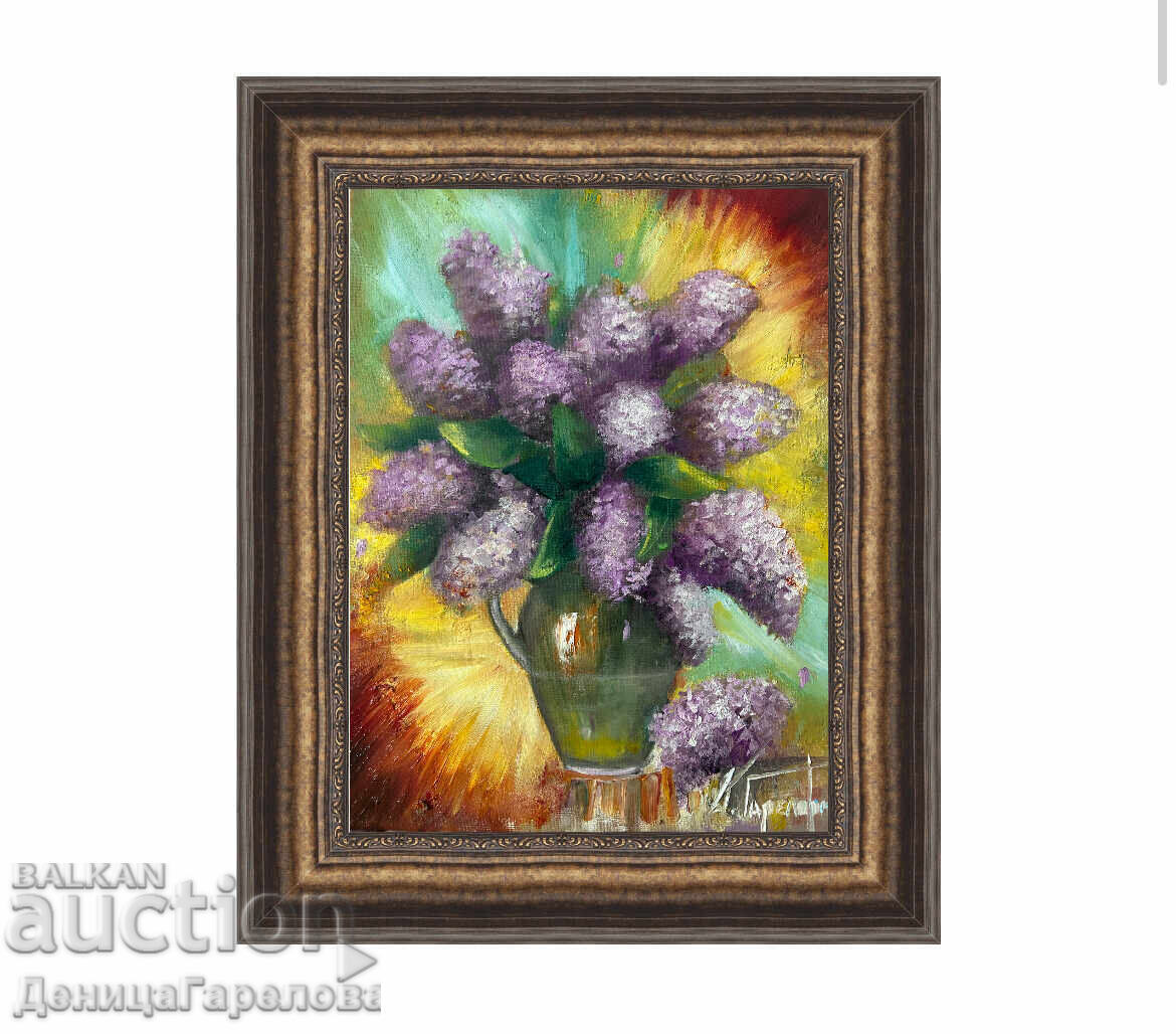 Деница Гарелова картина 30/40 ”Езикът на цветовете” - 7 Деница Гарелова картина 30/40 ”Езикът на цветовете” - 7