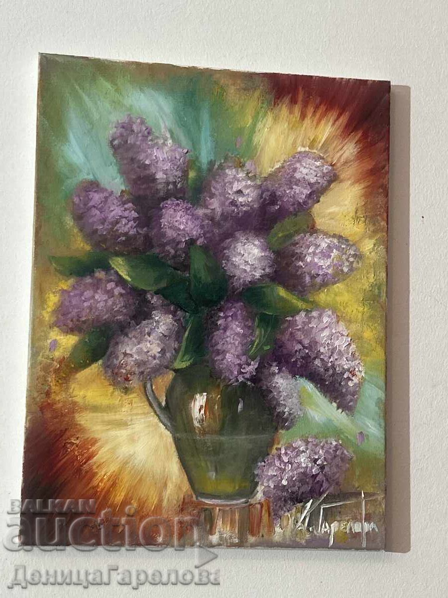 Деница Гарелова картина 30/40 ”Езикът на цветовете” Деница Гарелова картина 30/40 ”Езикът на цветовете”