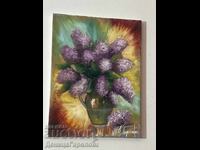 Denitsa Garelova painting 30/40 "The Language of Colors"