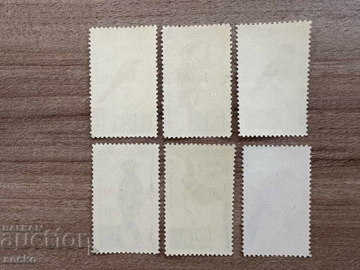 Cehoslovacia - Păsări (1964) MNH cu preț 6.90 BGN | € 3.53