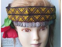 Antique Head Jewelry with Coins/Folk Costume