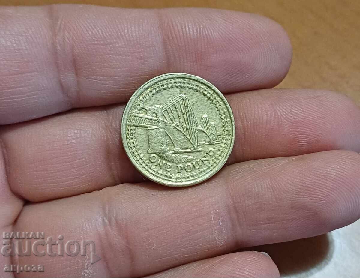 1 λίρα Ηνωμένου Βασιλείου 2004 1 λίρα Ηνωμένου Βασιλείου 2004