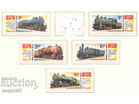 1986. ΕΣΣΔ. Ατμομηχανές - Μνημεία