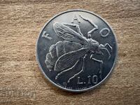 Σαν Μαρίνο - 10 λίρες (1974)