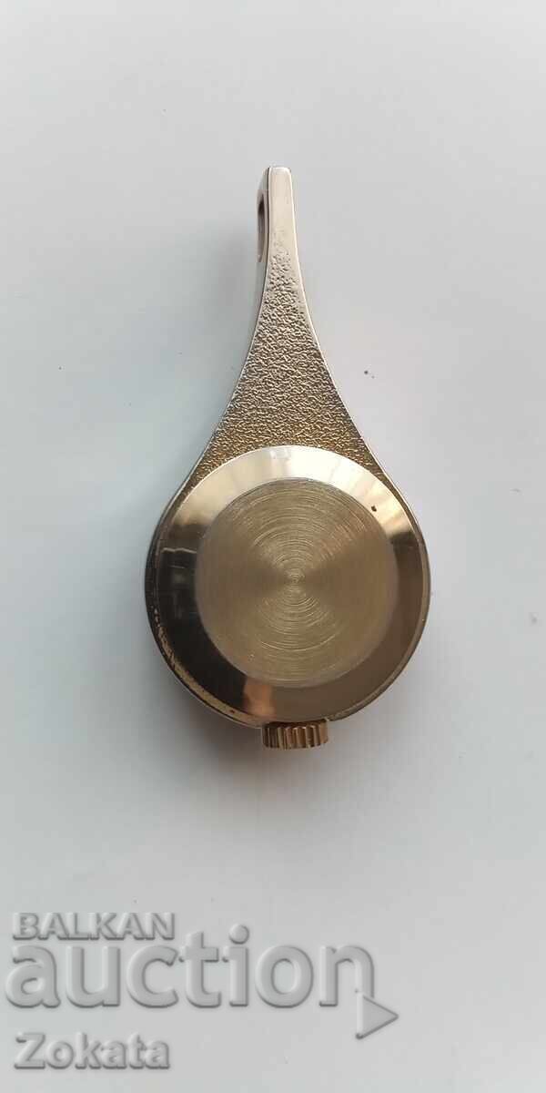 Γυναικείο ρολόι κολιέ. Glashutte DDR. ΛΔΓ. Λειτουργεί με τιμή € 30.68 | 60.01 BGN
