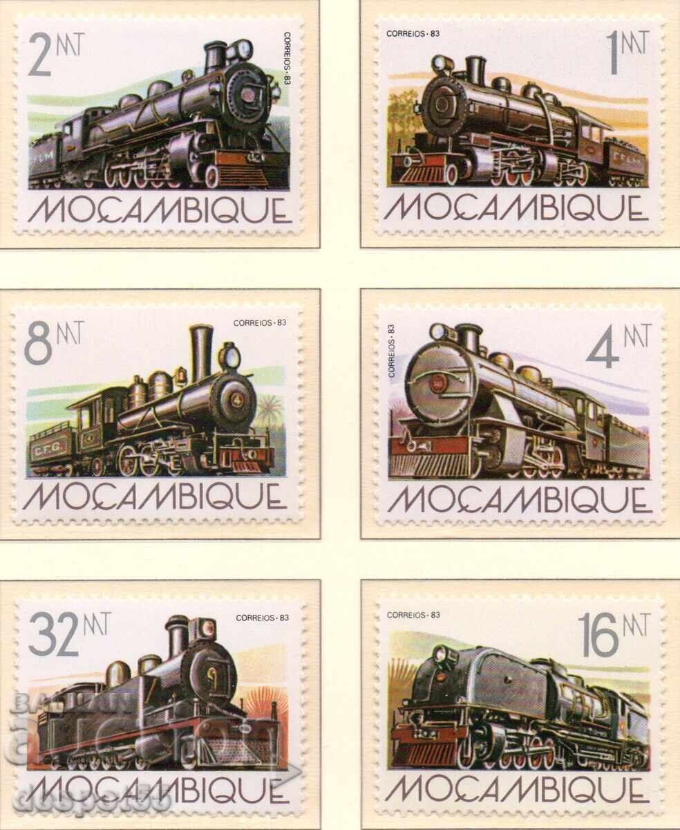 1983. Мозамбик. Парни локомотиви.