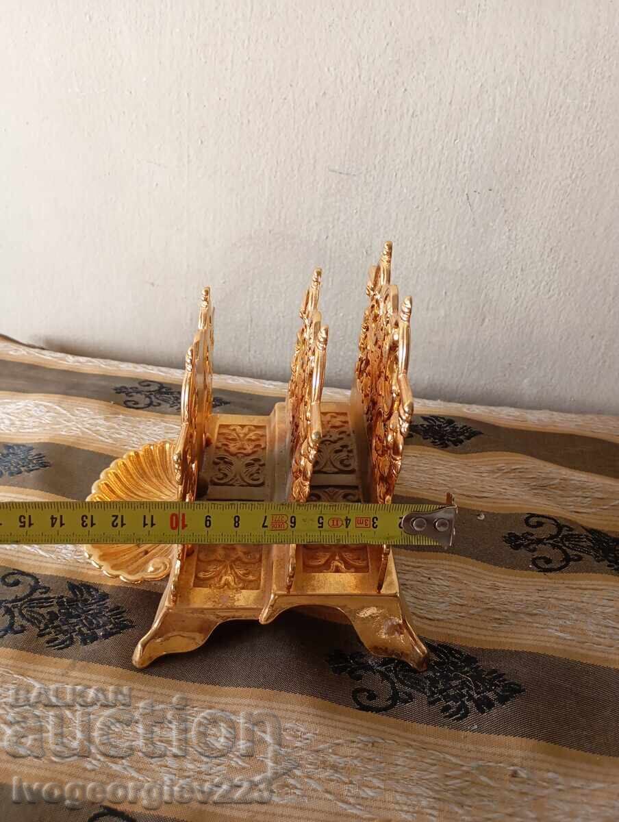 Delivery of Vintage napkin holder, letter rack Delivery of Vintage napkin holder, letter rack