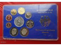 Germania - SET 1974 din 9 monede / 5 mărci 1974 argint