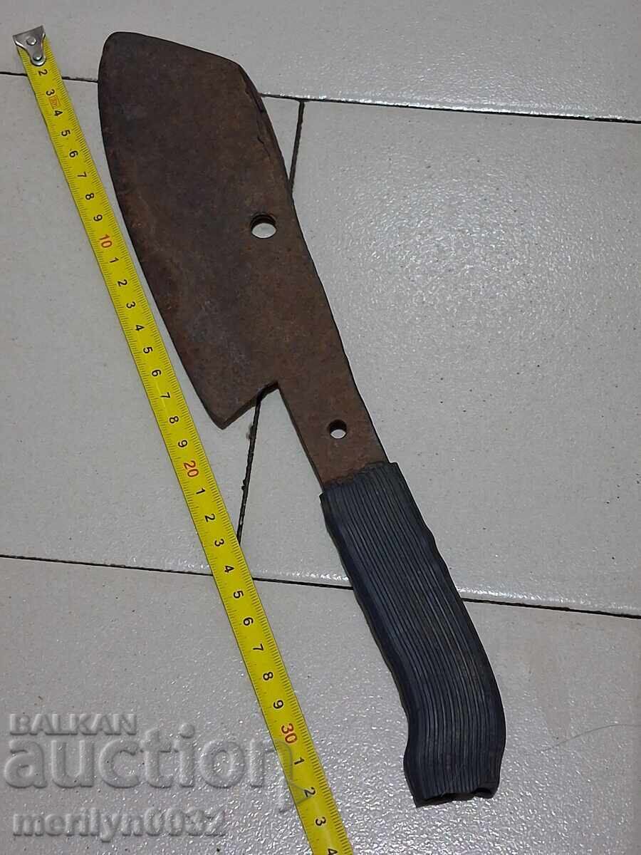 Licitație Satir, topor, cuțit, fier forjat Licitație Satir, topor, cuțit, fier forjat