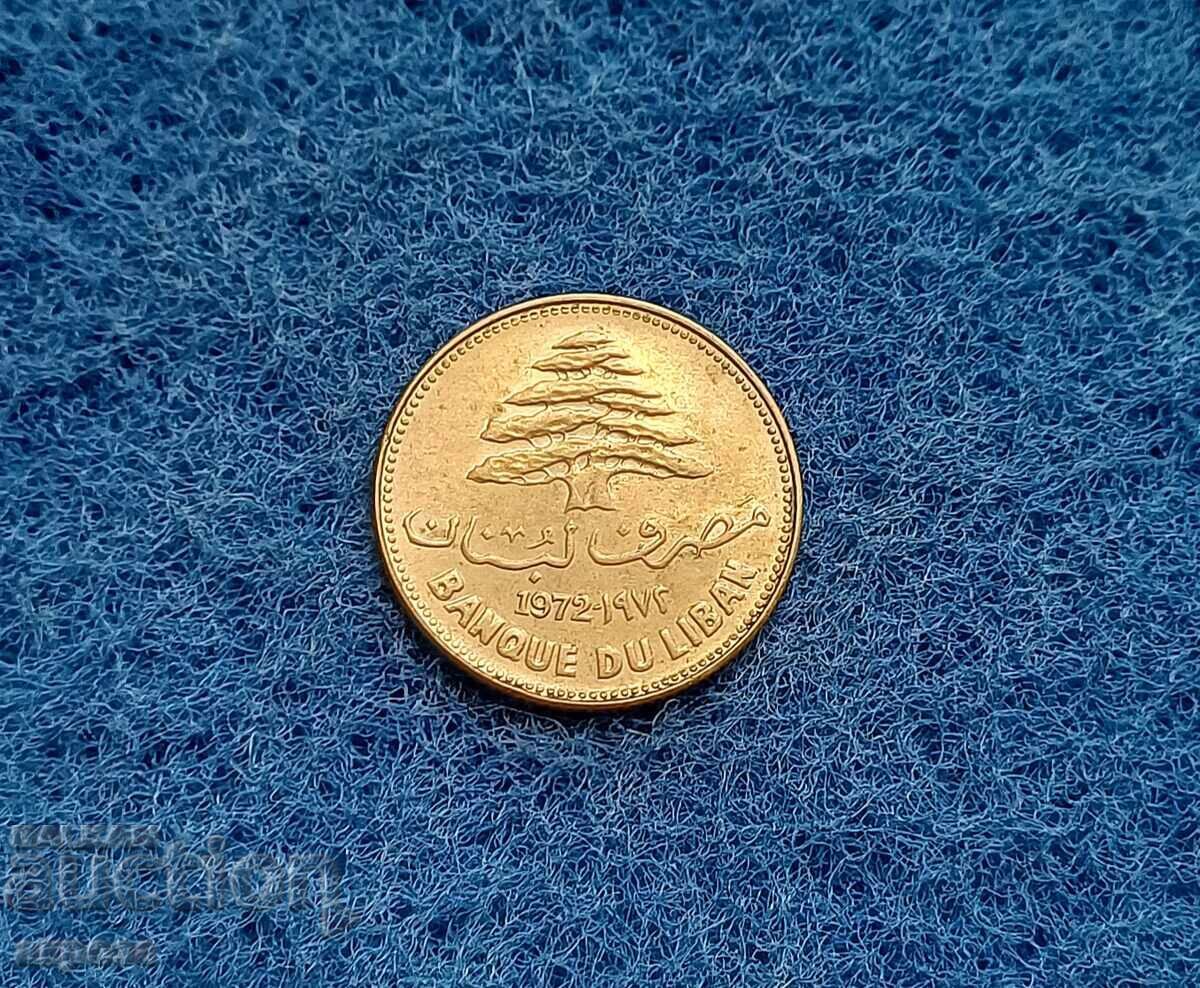 25 piaștri Liban 1972 necirculate cu preț € 1.50 | 2.93 BGN