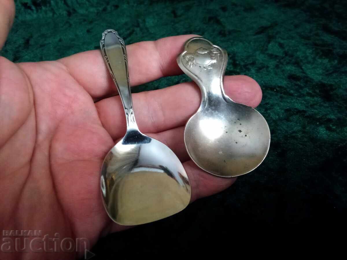 Παλιά μικρά κουταλάκια τσαγιού με τιμή 55.00 BGN | € 28.12