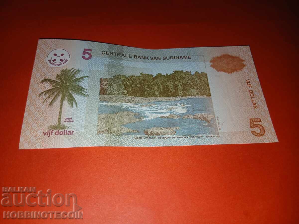Delivery of SURINAME SURINAME 5 Guilders issue - 2009 aUNC