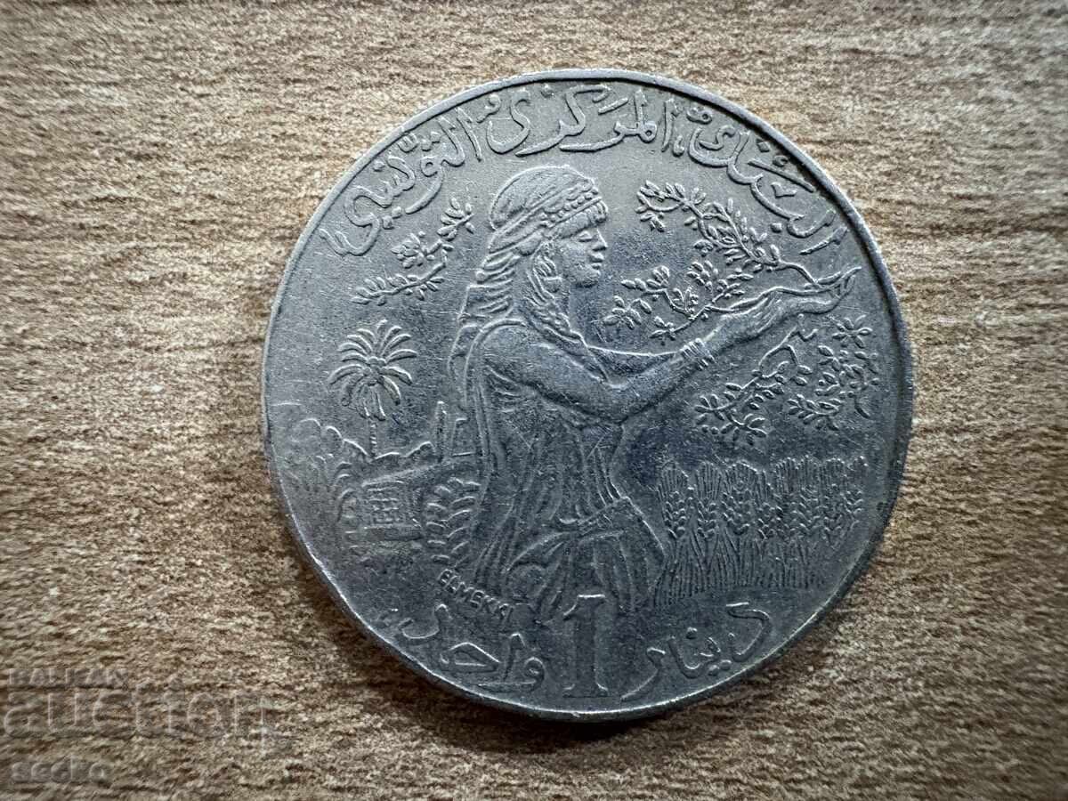 Τυνησία - 1 δηνάριο (1997)