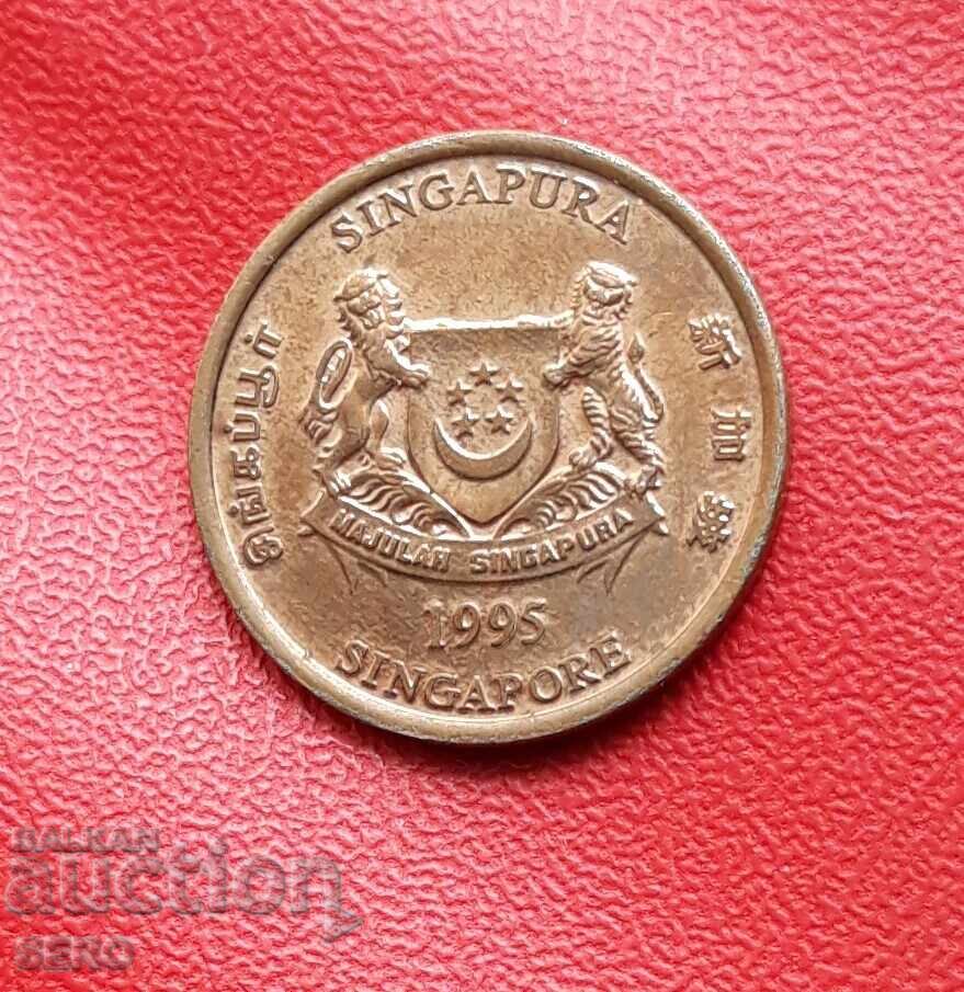 Сингапур-1 цент 1995 с цена 0.30 лв. | € 0.15 Сингапур-1 цент 1995 с цена 0.30 лв. | € 0.15
