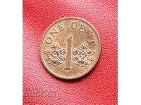 Сингапур-1 цент 1995