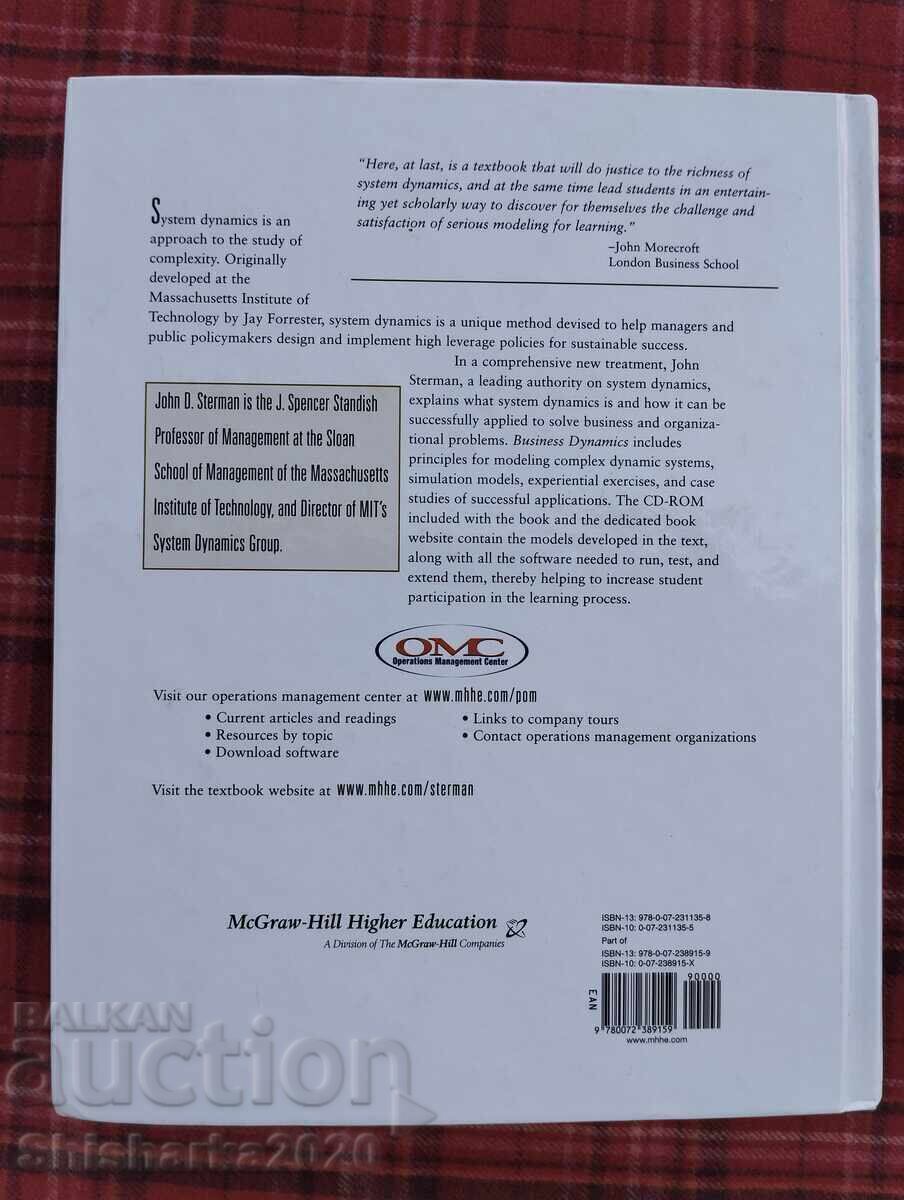 Dinamica afacerilor - John D. Sterman cu preț € 55.00 | 107.57 BGN