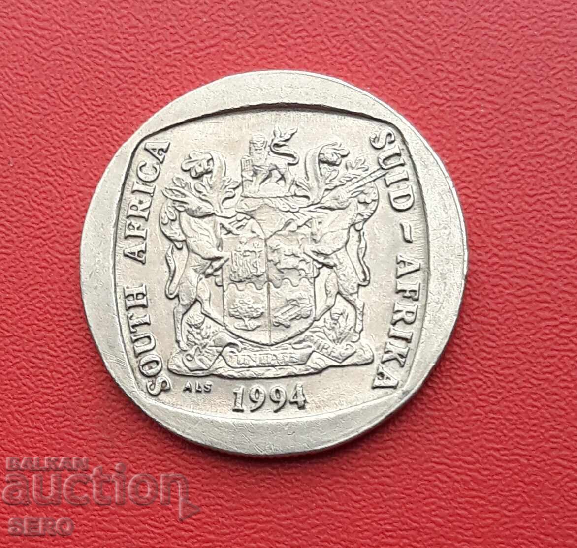 Южна Африка-5 ранд 1994 с цена 1.60 лв. | € 0.82