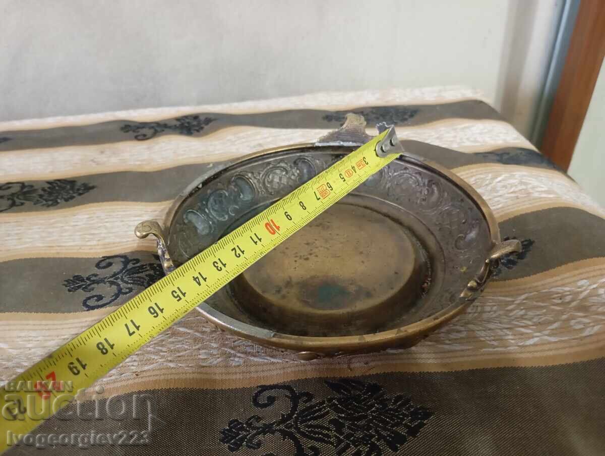 Old bowl, stand - 5