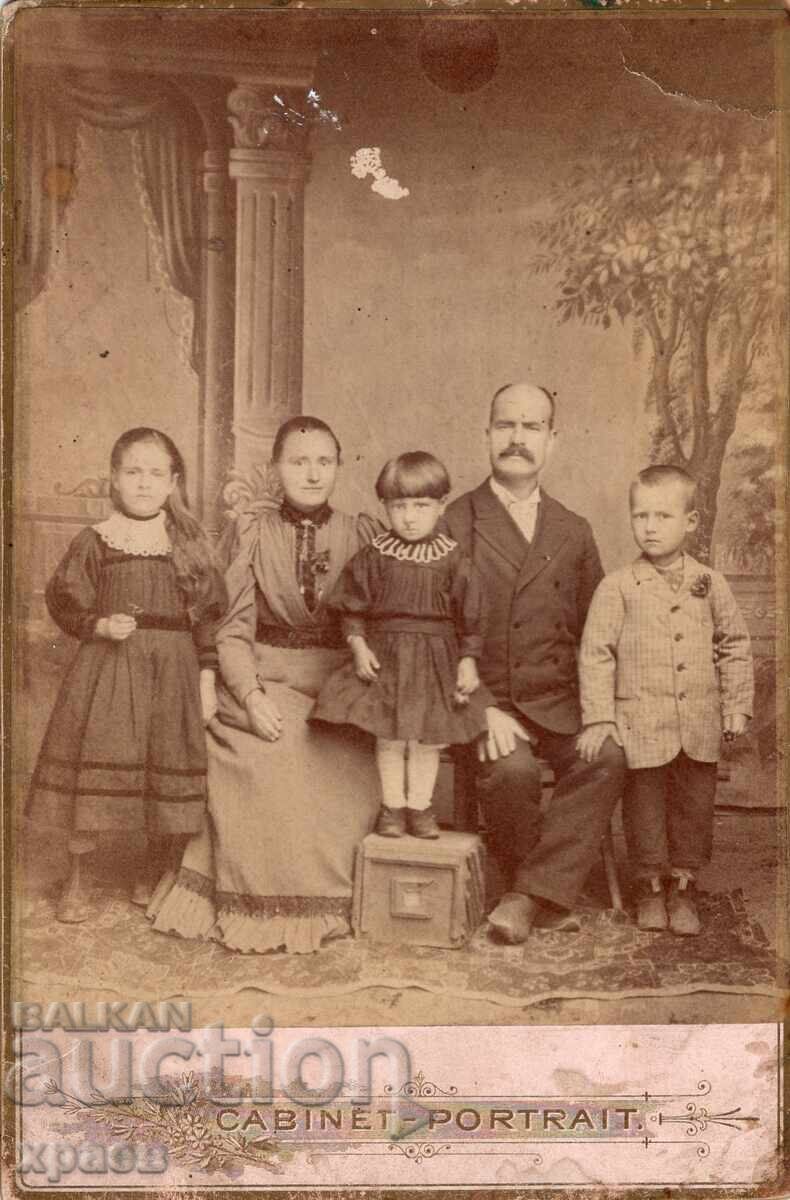 OLD PHOTOGRAPH - CARDBOARD - 2859 OLD PHOTOGRAPH - CARDBOARD - 2859