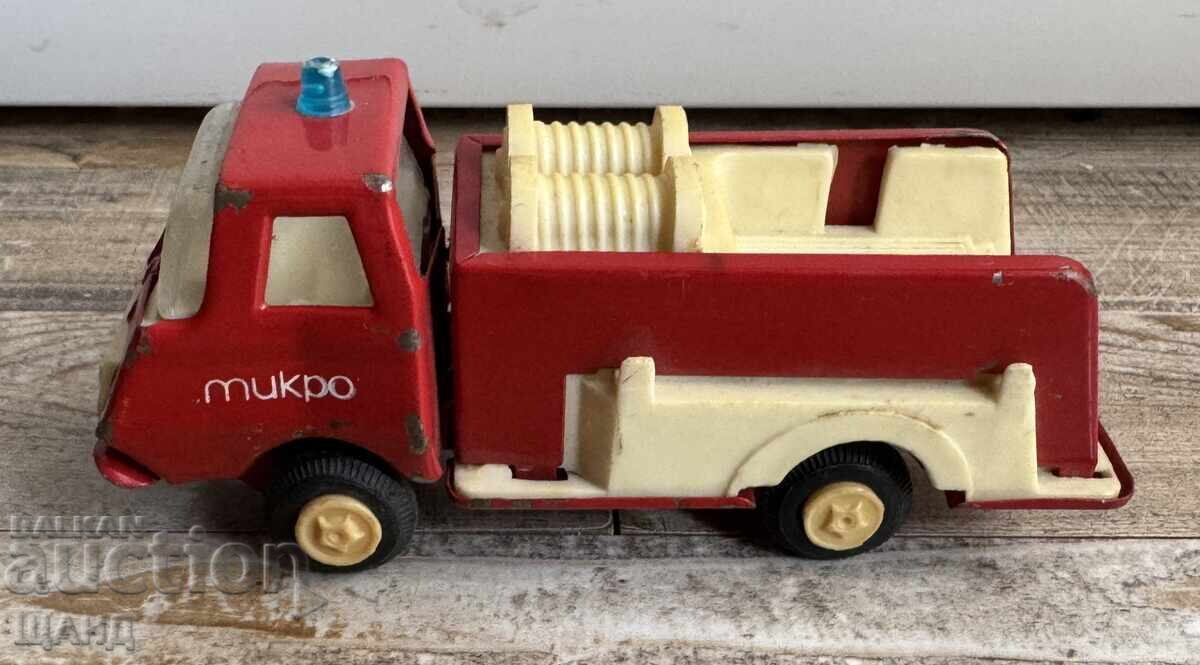 Licitație Jucărie metalică model camion pompieri, micro Licitație Jucărie metalică model camion pompieri, micro