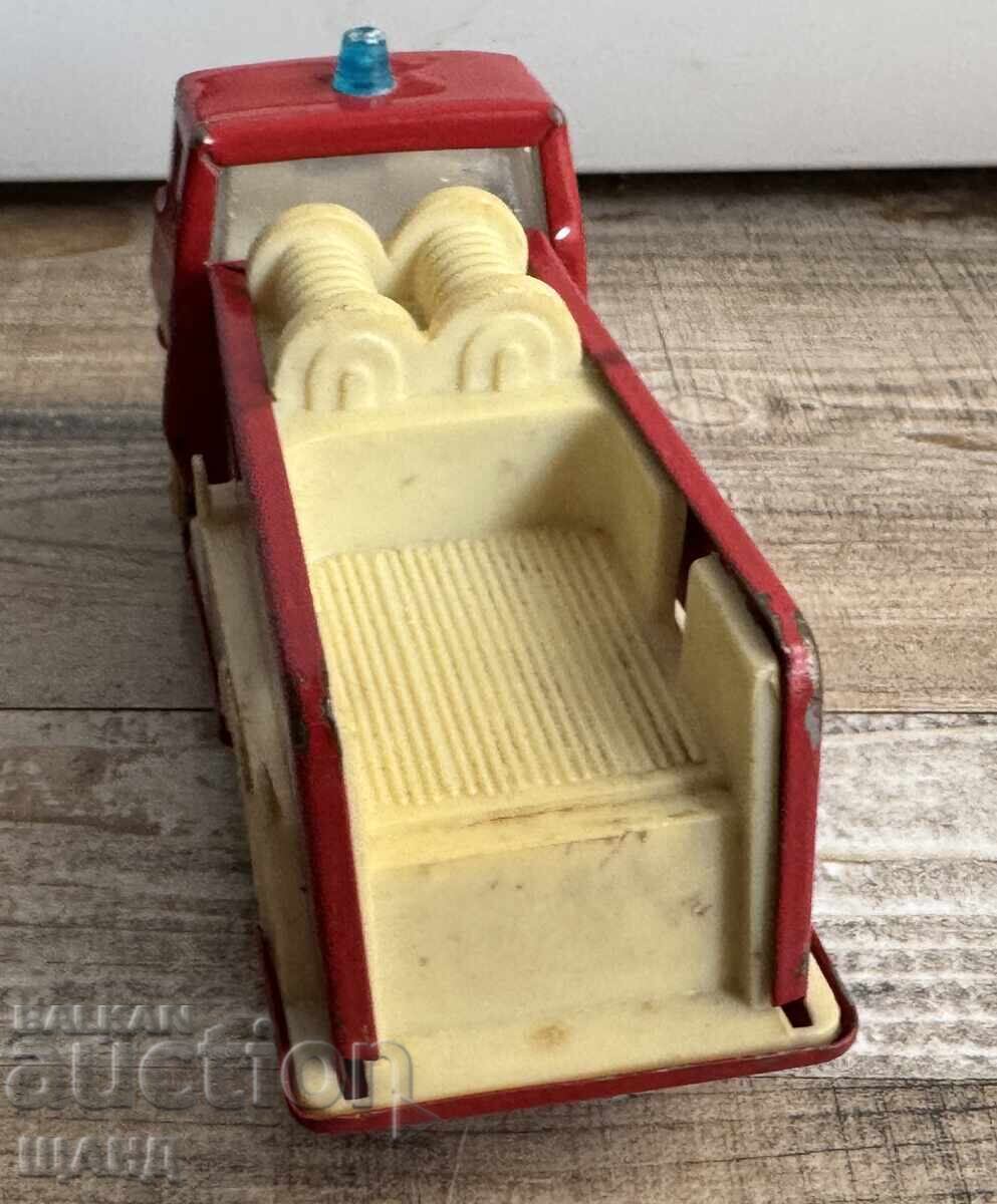 Livrarea Jucărie metalică model camion pompieri, micro Livrarea Jucărie metalică model camion pompieri, micro