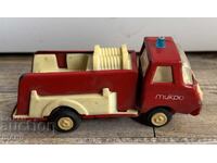 Микро Соц.метална играчка модел камион пожарна