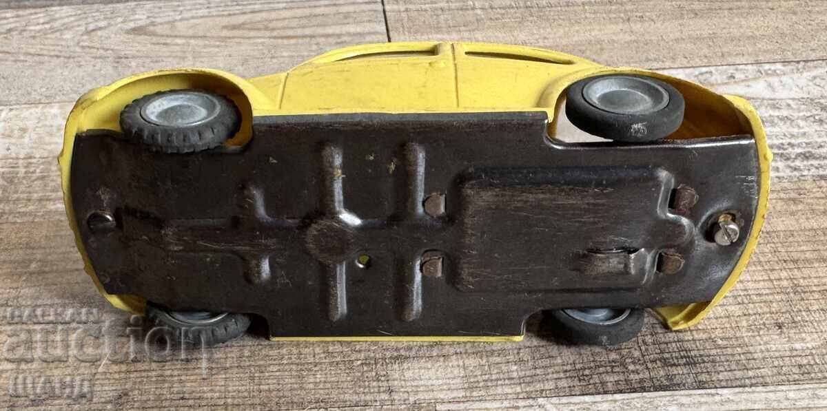 VW BEETLE Стара Пластмасова играчка модел кола - 5