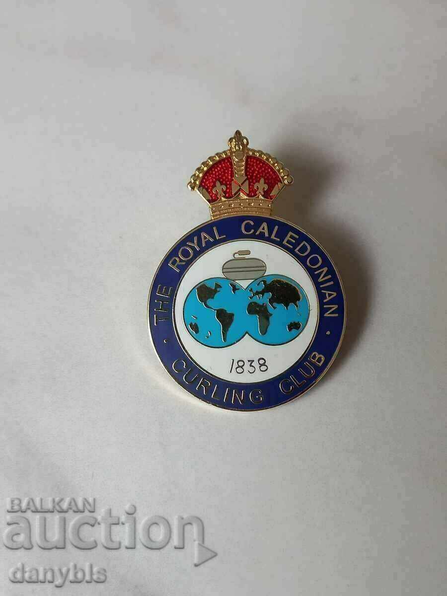 Emblemă - Federația de Curling a Scoției