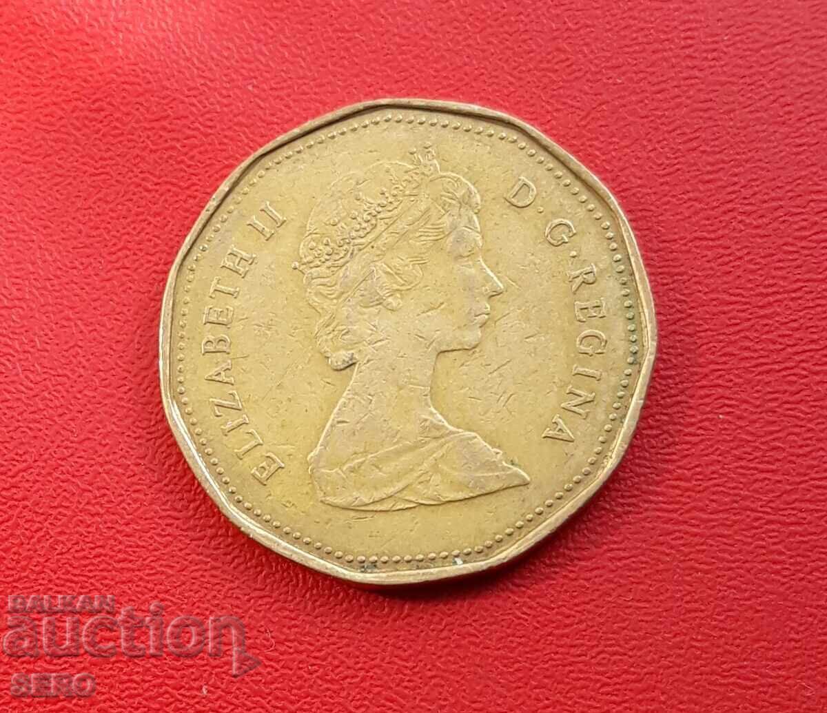 Canada - 1 USD 1989 cu preț 1.50 BGN | € 0.77