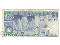 Singapore - 1 Dollar - 1987 - P# 18a - Paper