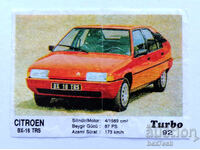 ❤️ ⭐ Imagine Turbo Turbo negru 92 Citroen BX-16 TRS ⭐ ❤️