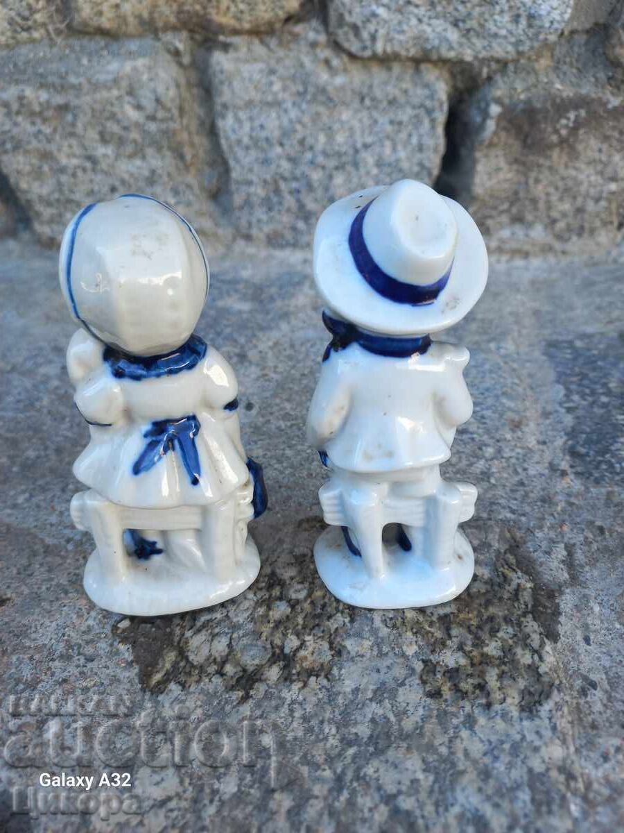 Δημοπρασία ΠΑΛΑΙΑ ΠΟΡΣΕΛΑΝΙΝΗ ΦΙΓΟΥΡΑ ΣΤΑΤΟΥΕΤΑ - 2 τμχ Δημοπρασία ΠΑΛΑΙΑ ΠΟΡΣΕΛΑΝΙΝΗ ΦΙΓΟΥΡΑ ΣΤΑΤΟΥΕΤΑ - 2 τμχ