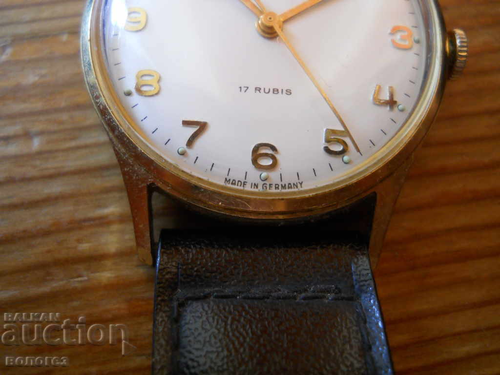 Diehl Compact Vintage Gold Watch - Germany - Working with price 90.00 BGN | € 46.02