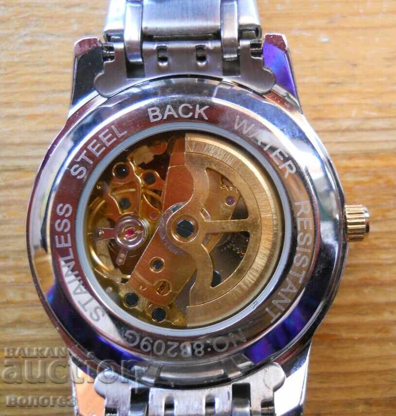 Ceas schelet - automat "Longbo" - funcționează cu preț 80.00 BGN | € 40.90