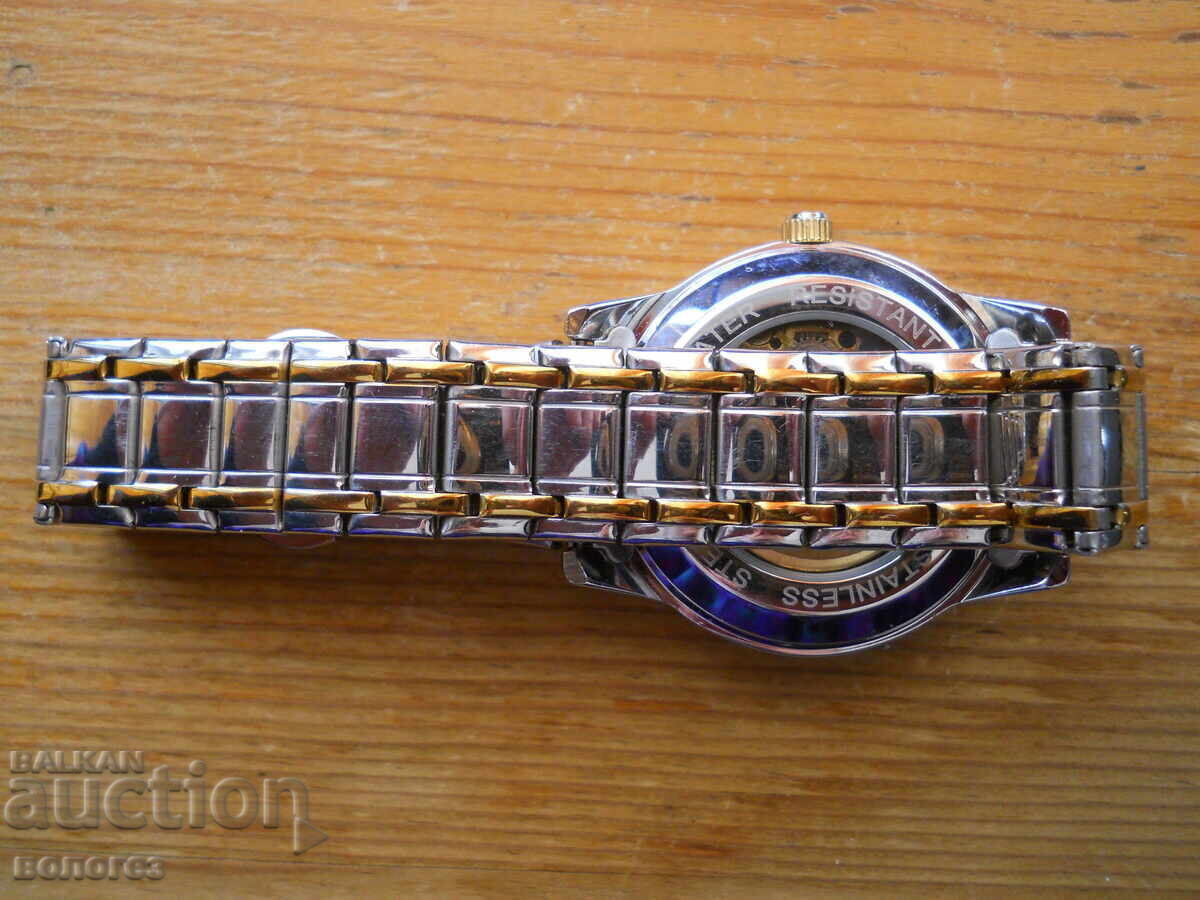 Livrarea Ceas schelet - automat "Longbo" - funcționează