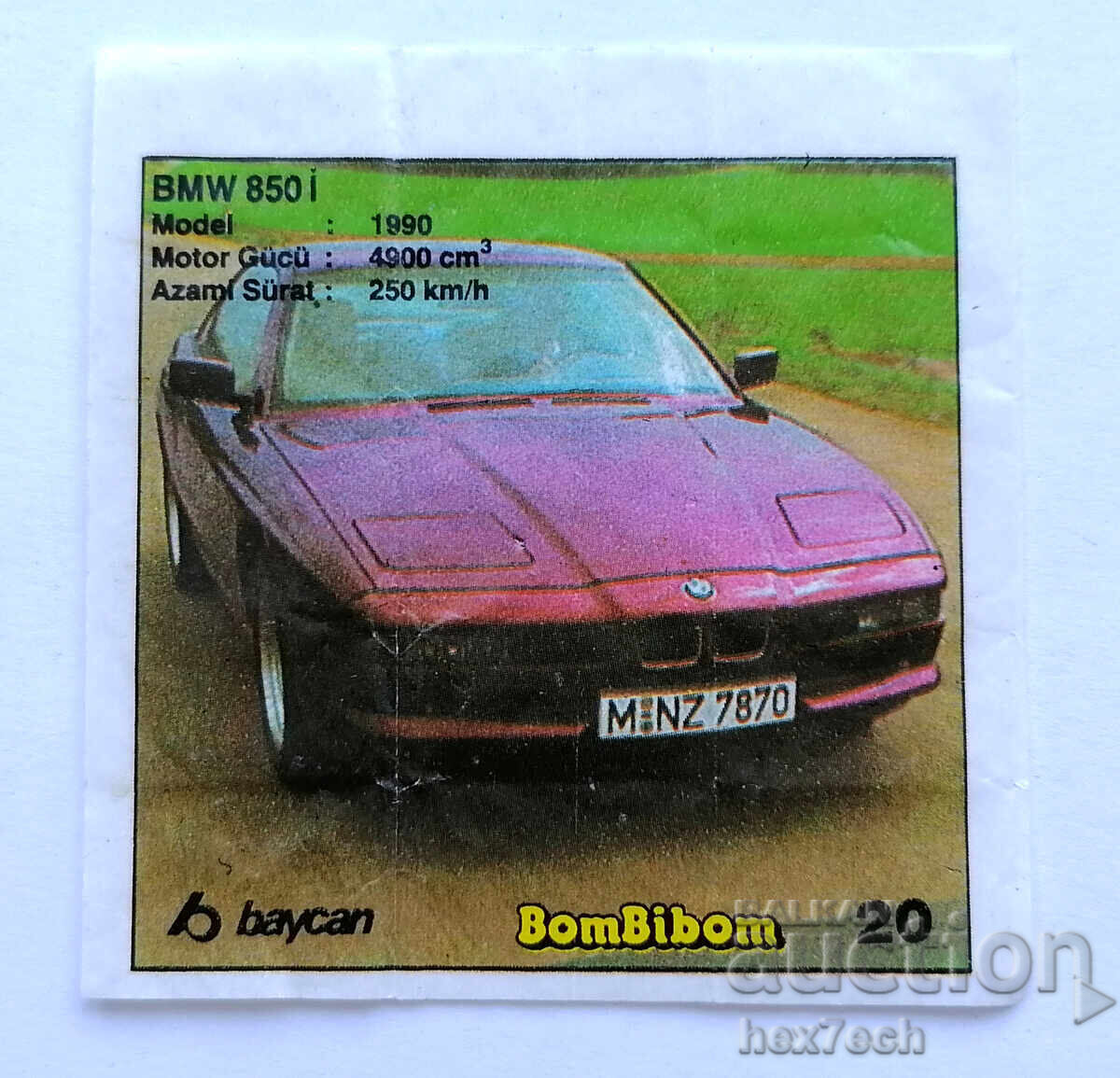 ❤️ ⭐ BomBibom Picture 1-60 20 BMW 850i ⭐ ❤️