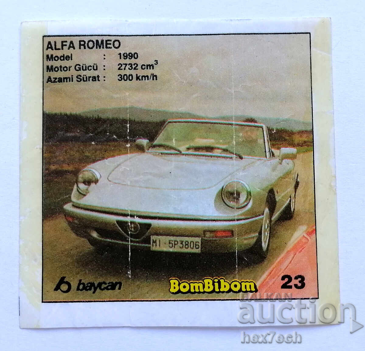 ❤️ ⭐ Picture BomBibom 1-60 23 Alfa Romeo ⭐ ❤️