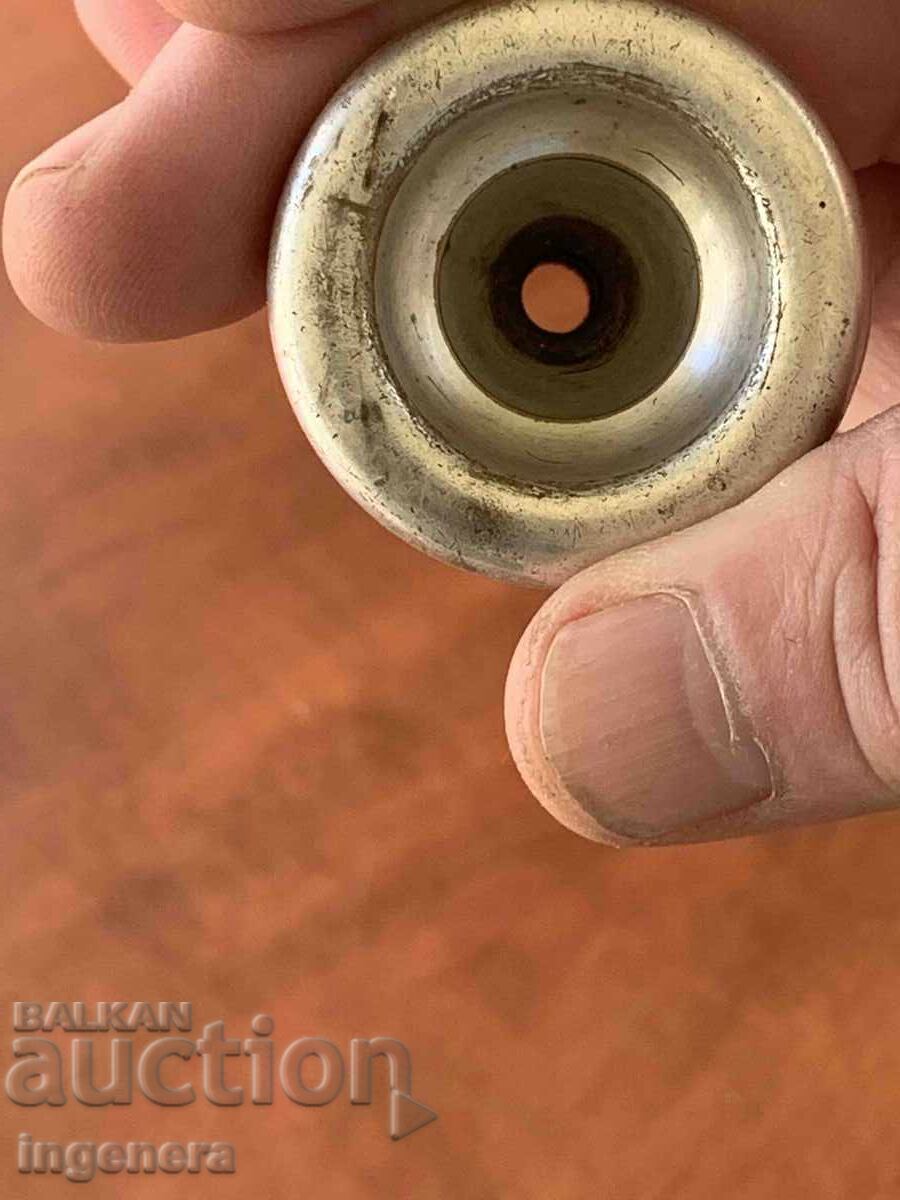 Mouthpiece No. 6 Silver-Plated France Markings Preserved - 7