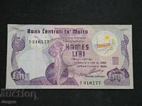 5 lire malteze 1973