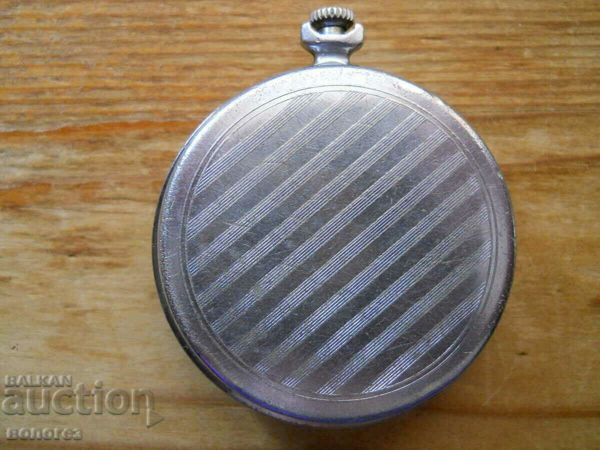 Джобен часовник " Молния " - работи с цена 45.00 лв. | € 23.01 Джобен часовник " Молния " - работи с цена 45.00 лв. | € 23.01