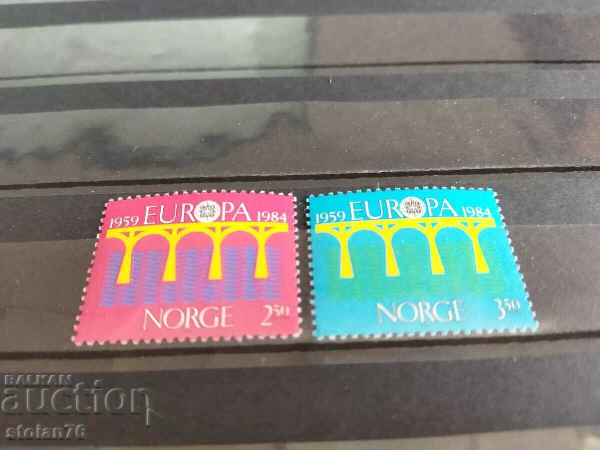 Νορβηγία Michel No. 904/05 του 1984. ΕΥΡΩΠΗ με τιμή 2.00 BGN | € 1.02